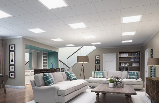 Chọn Đèn LED Panel Cho Phòng Khách | Ánh Sáng Đẹp, Tiết Kiệm Điện