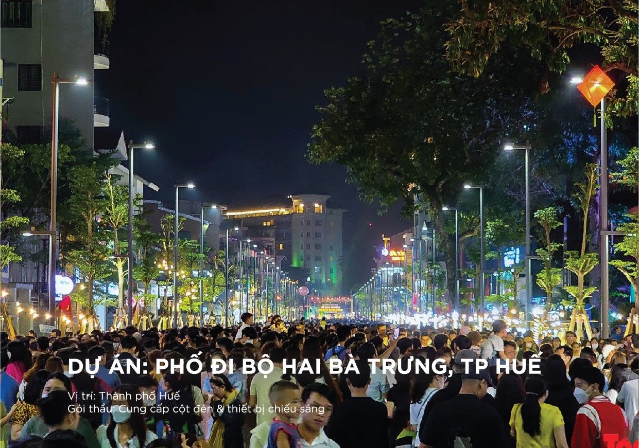 PHỐ ĐI BỘ HAI BÀ TRƯNG, TP HUẾ